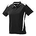 Augusta Sportswear 5013 Women's Premier Sport Shirt, Black/White, Medium