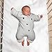 CribCulture 2-Pack Sleepsuit 2-Pack with Adjustable Ventilation for Infants 3-7 Months or 12-21 lbs for Transitioning Your Infant from Swaddling - Soft Sleep Suit Allows Baby to Move