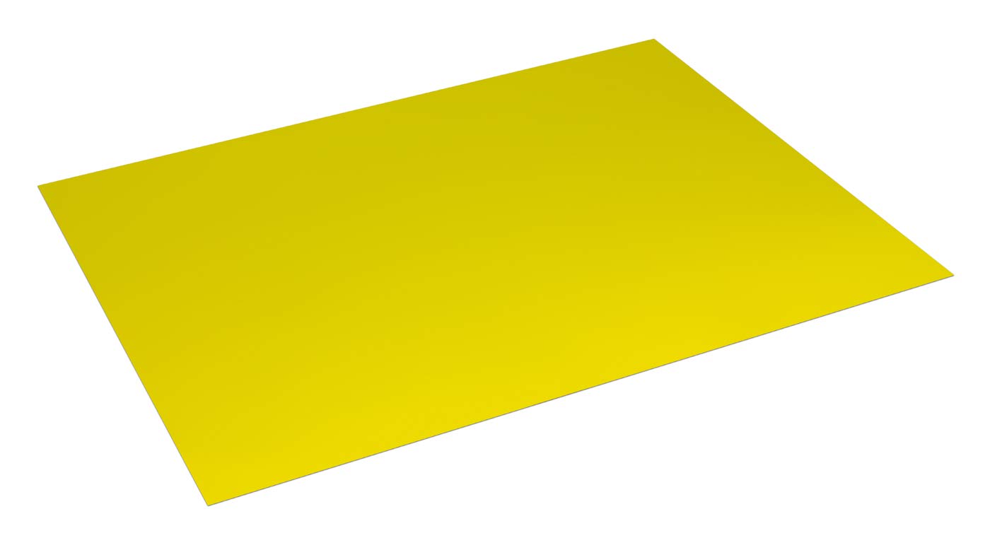 Pack of 25 Strong Yellow Cardstock Size 50 x 65 180 g