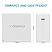 MoKo 29W USB-C Power Adapter, Portable Type-C Charging Port Wall Charger Converter for Apple New Macbook 12-Inch 2015 Computer Laptop, White