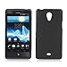 Silicone Solid Skin Gel Cover Case For Sony Xperia TL LT30at, Black, Aimo Wireless