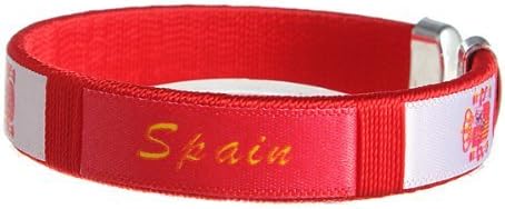 2014 Fifa Brazil Worldcup Sport Soccer Fans Bracelet Wristband For Espan National Team