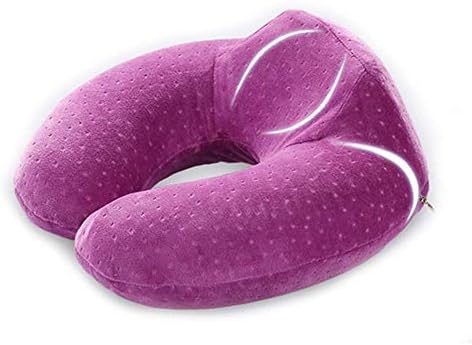 ZCP Cervical Massage Pillow,U-Shape Travel Pillow,for Memory Foam Neck Pillow,Travel Accessories Comfortable Pillows,for Sleep Home Textile