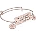 Ingooood Graduation Gift Bracelet for Women 2019 Graduation Cap Bracelet She Believed She Could So She Did Adjustable Bracelet for Women (C - She Believed She Could So She Did)