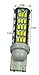 Cutequeen 10pcs LED Car Lights Bulb White T15 T10 68smd 3014 800 Lumens (Pack of 10)