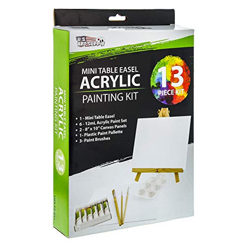 5 Art+Supply+14+Piece+Acrylic+Painting