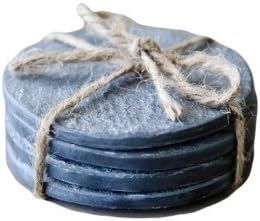 Top Shelf Living - Slate Coaster Tower - Set of 4