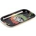 Beamer Designer Series Medium Metal Rolling Tray -Rasta Lion - 10.75 inch x 6.25 inch