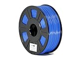 GP3D ABS Blue 3D Printer Filament - 1KG 1.75mm 2.2lbs. Compatible With 3D Printers Reprap, Makerbot Replicator 2, Makergear M2 and up, Afinia, Solidoodle 2, Printrbot