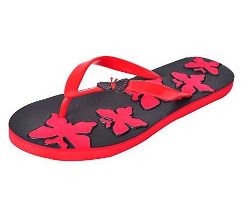 domestiq butterfly 3d design comfortable flip-flop skusl-0121
