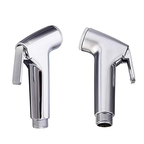 GNEGKLEAN Bidets Sprayer Wash Nozzle Hose Douche Waterproof tape Cleaning System ABS Bidet/Stainless steel 6.5 feet G1/2 Hose Flush Toilet,Floor,Balcony,Watering, Kitchen,Bathroom,Sprayer