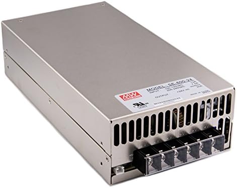 Meanwell Enclosed 600w 12V UL Approved 120 to 12 Volt DC Output 2 Year Warranty LED Power Supply Driver Switching Transformer