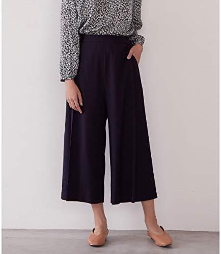 Amazon ビス Web限定lサイズ ゴールド釦クロップドワイドパンツ ネイビー 40 M ロングパンツ 通販