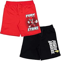 Power Rangers French Terry 2 Pack Shorts