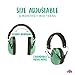 Ems for Kids Earmuffs - Mint. The Original Folding Children's Earmuff Since 2007. Use at Loud Events Including NASCAR, air Shows, Concerts, Festivals and More! ...