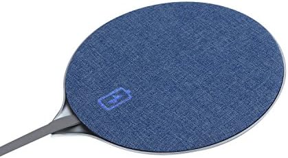 Fast Charging Pad, mobfun 10W Jean Fabric Qi Wireless Charger for Samsung Galaxy S9 S9+ S8 S8+ Note 8 S7 Edge, iPhone X iPhone 8 8 Plus, Nexus 4/5/6/7 LG and Other Qi Enable Devices
