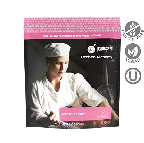 Pure Sorbitol Powder ☮ Vegan ❤ Gluten-Free ✡ OU Kosher Certified - 1kg/2.2lbs/36oz