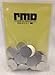 RMP Stamping Blanks, 1 Inch Round, Aluminum 0.063 Inch (14 Ga.) - 50 Pack