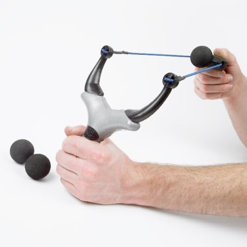 SHARP SHOOTER SLING SHOT CATAPULT FOAM BALL SOFT EXECUTIVE TOY