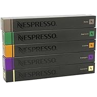 Nestle Nespresso Variety Pack for OriginalLine, 50 Capsules