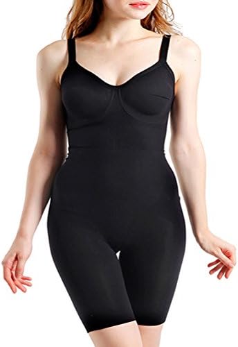 BollyQueena Shapewear for Women, Women's Control Bodysuit Body Shaper