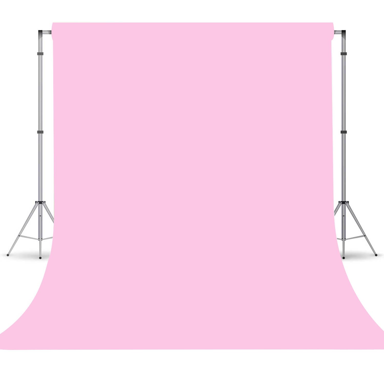 Photo 1 of Pink Photography Backdrops, Photo Booth Video Shooting Photo Backdrop, Portrait Background for Photography, Photo Studio Pink Backdrops for Photoshoot 5x7ft