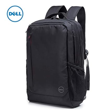 DELL 0M97H2 Limited Red Accents Essential 15.6-inch Notebook Backpack (Red)