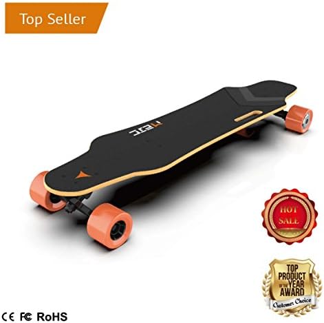 MEJC M-1 SERIES ELECTRIC LONG BOARD MOTORIZED SKATEBOARD DUAL HUB MOTORS V.2 (M-1B)