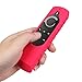 Fintie Silicone Case for Fire TV 4K / 2nd Gen Fire TV Stick / Fire TV Cube Voice Remote, Compatible with Echo / Echo Dot Alexa Voice Remote - Honey Comb Series [Anti Slip] Shock Proof Cover, Magenta