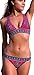 Imilan Boho Paisley Bikini Set Sexy Women Beachwear Swimsuit((US 6-8) L,2 Red)
