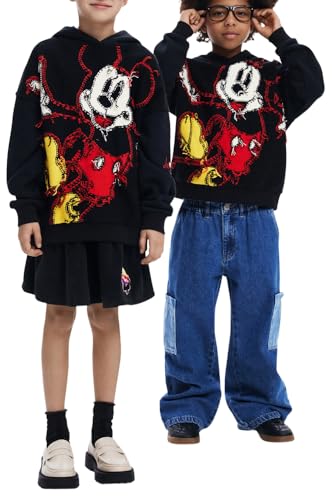 Desigual Sweat_Hello Mini Mickey, 2000 Negro, 3/4