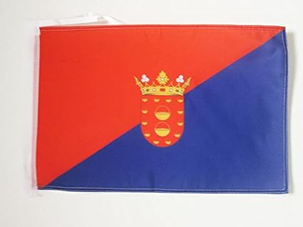 AZ FLAG – Flagge Elsass Alt 45x30 Cm | 100D Polyester, Doppelt Genäht, Mit Kordel Zum Aufhängen Für Innen & Außen