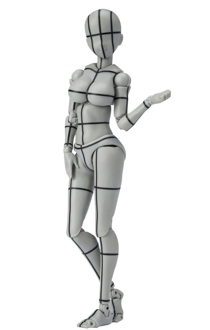 Tamashi Nations - Kentaro Yabuki - Body Chan Wire Frame (Gray Color Version), Bandai Spirts S.H.Figuarts — image 1