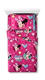 Disney Minnie Mouse 3 Piece Twin Sheet Set Microfiber Flannel