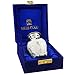 Small Keepsake Urn for Human Ashes, Funeral Cremation Urns Adult Box - Fits a Small Amount of Cremated Remains - Burial at Home or Office Decor ( White Rose, Brass Mini Urn