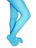 Clips N Grips Girls Microfiber Opaque Colored Tights Fashion