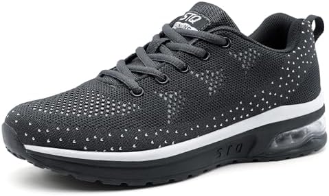 AOV Women's Walking Shoes With Arch Support - Plantar Fasciitis Sneakers For Foot Pain Relief