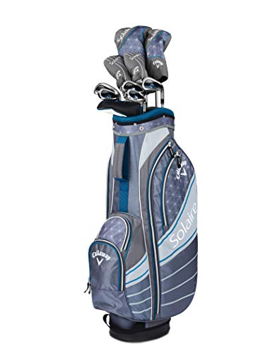 Callaway Golf 2018 Women's Solaire Complete 8 Piece Package Set (Blue, Right Hand)