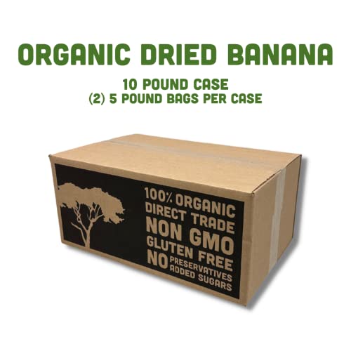 Mavuno Harvest Dried Banana Chips Fruit Snacks Organic Dried Banana