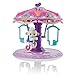 WowWee Fingerlings Playset: Twirl-A-Whirl Carousel with 1 Fingerlings Baby Monkey - Abigail, Light Blue/Pink primary