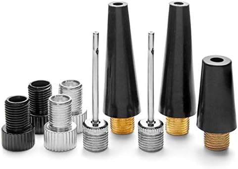 Bike pump adapter for small valve Clearance