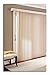 78 x 84 Light Control Durable PVC, Vertical Textured S-Slat Privacy Blinds, Beige