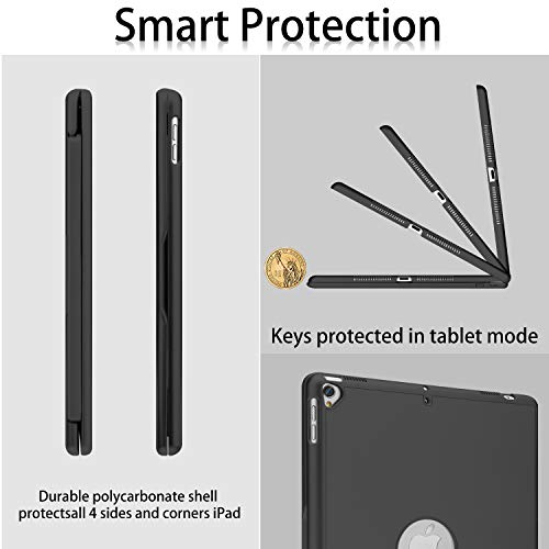 iPad 10.2 7th Generation 2019 Keyboard Case, iPad Air 10.5 2019, iPad Pro 10.5 2017 - Backlit Keyboard - Laptop - iPad 7th Generation Case with Keyboard - iPad 7 Gen Keyboard Case