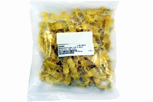 VS-ELECTRONIC - 322004 branch connector KVA 6, bag, yellow (pack of 100) 325004