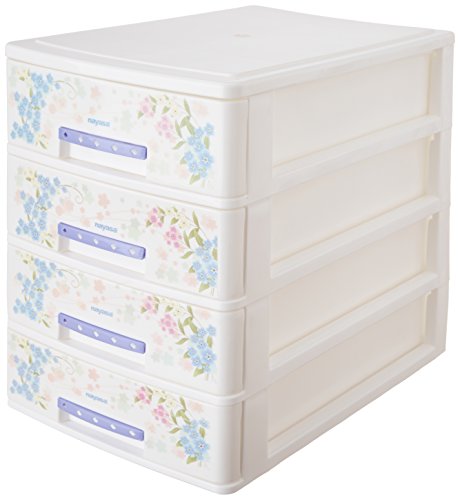 Nayasa Tuckins 4 Piece Plastic Drawer White Buy Online In India