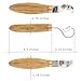 Wood Carving Hook Knife for Carving Spoons kuksa Bowls and Cups - Right Handed Spoon Carving Tools - Basic Crooked Knife for Professional Spoon Carvers and Beginners (Left-Handed Hook Knife)