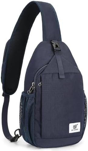 Amazon.com: SKYSPER Sling Laptop Bag (Up to 13 Inch) - 18L Crossbody Sling  Backpack Travel Shoulder Bag Hiking Daypack for Men Women(Navyblue) :  Electronics
