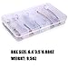 Fishing Jigging Lures 3/2oz Blade for Saltwater Freshwater Deep Water Sinking Hard Fishing Spoons Tackle Baits