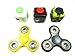 Oliasports Anxiety Attention 3-Piece Fidget Cube and 3-Piece Fidget Spinner Set
