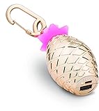 BUQU Gold Pineapple Portable Charger 2500mAh Power Bank Cute Universal Phone Battery Charger Works with Apple iPhone, Samsung, Android and USB Mobile Devices